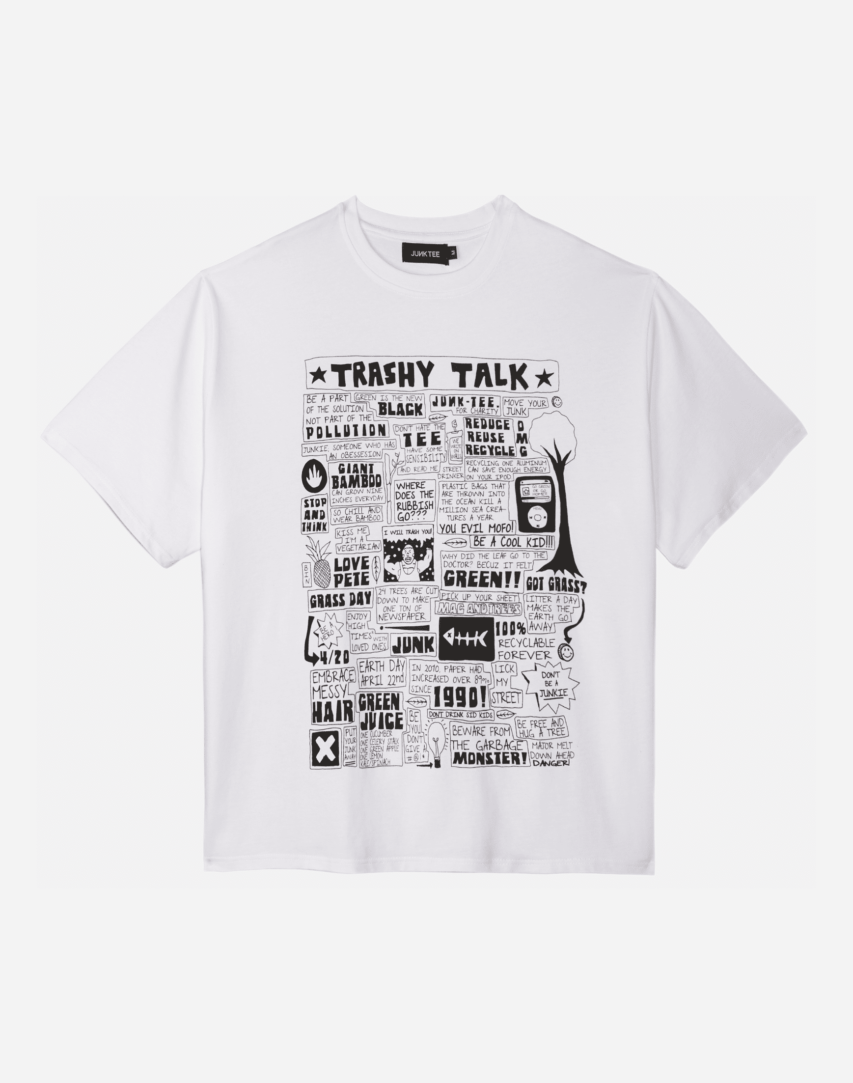 TRASHY TALK TEE