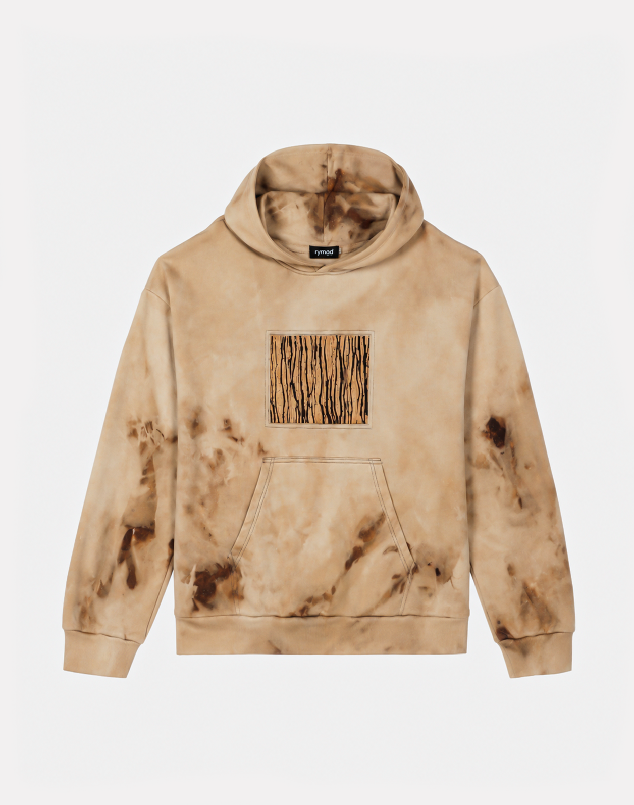 CORK PANEL HOODIE-SAND