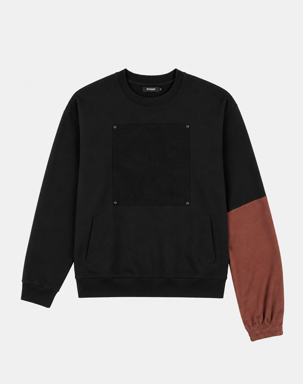 PANEL SWEATSHIRT-CONTRAST